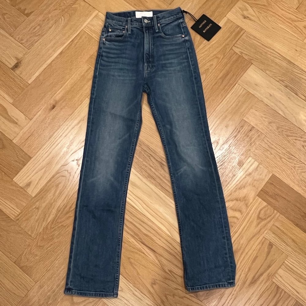 MOTHER High-Waisted Rider Skimp Jeans NWT